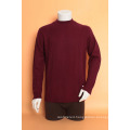 Yak Wool/Cashmere Round Neck Pullover Long Sleeve Sweater/Clothing/Garment/Knitwear